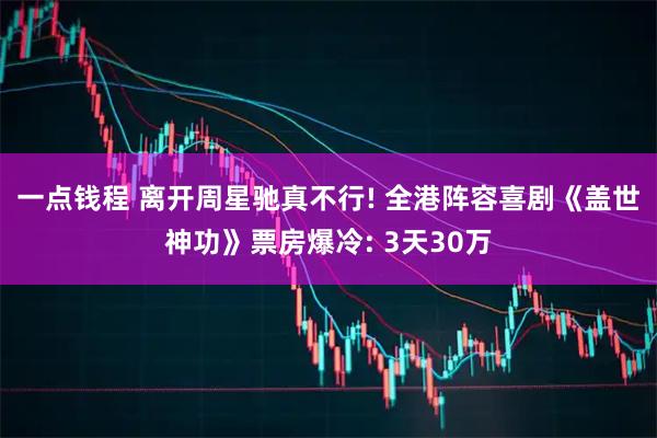 一点钱程 离开周星驰真不行! 全港阵容喜剧《盖世神功》票房爆冷: 3天30万